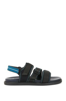 hugo boss men's leather sandals