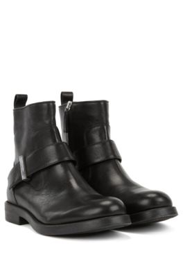 hugo boss biker boots