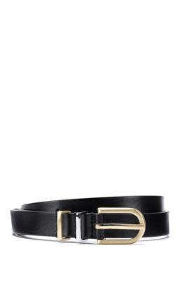 hugo boss belt gold