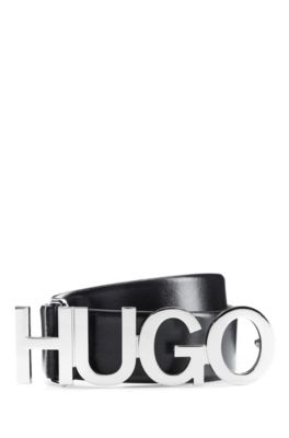 hugo boss logo belt