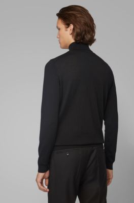 hugo boss turtleneck sweater mens