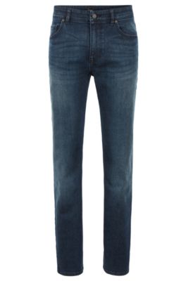 hugo boss green jeans stretch