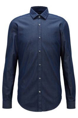 HUGO BOSS | Shirts for Men | Fitted Shirts - Slim Fit Shirts