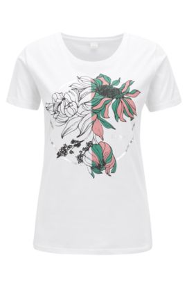 HUGO BOSS | T-shirts for Women | Feminine Elegance