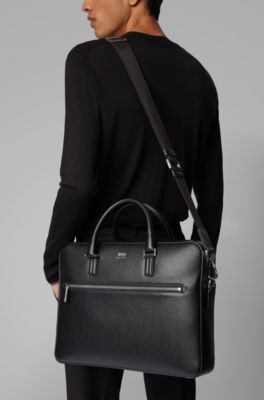 hugo boss mens work bag