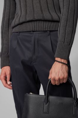 hugo boss leather bracelet