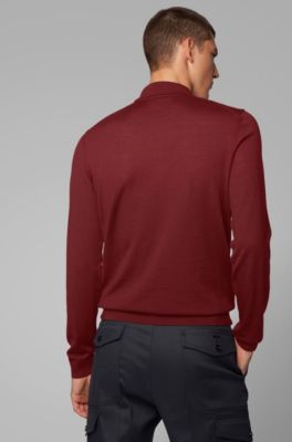 Long-Sleeved Polo Shirts | Red | HUGO BOSS
