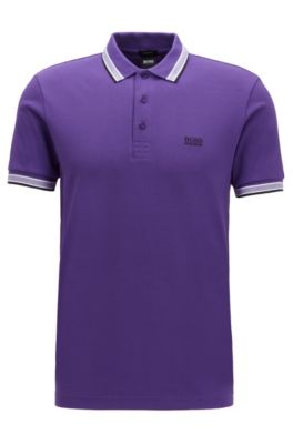 hugo boss oxford pique polo shirt