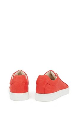 hugo boss orange sneakers