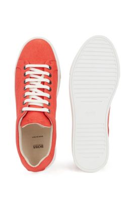 hugo boss tan trainers