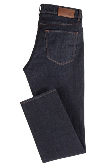 Boss Jeans Regular Fit Indaco In Denim Elasticizzato Italiano