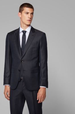 hugo boss black 3 piece suit