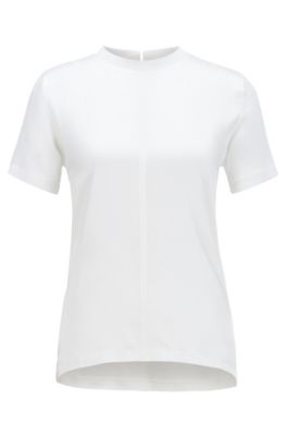 hugo boss white t shirt women's