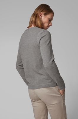 grey hugo boss jumper