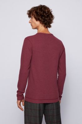 hugo boss striped sweater