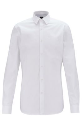 white hugo boss top