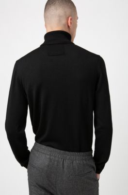 hugo boss slim fit extra fine merino