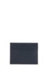 Card holder in grained Italian leather, Dark Blue