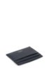 Card holder in grained Italian leather, Dark Blue