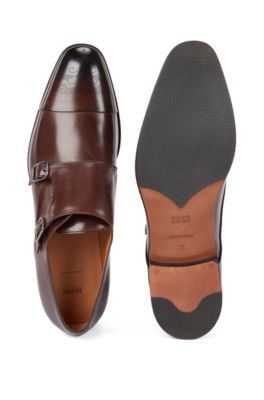 boss monk strap shoes