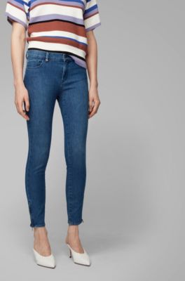 Skinny-fit jeans in comfort-stretch denim