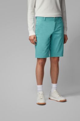 hugo boss slim fit chino shorts