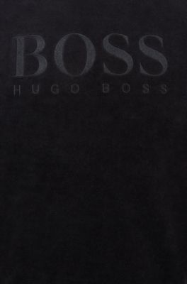 hugo boss velour sweatshirt