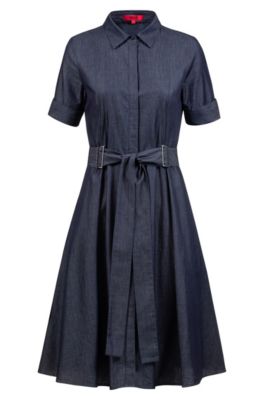 hugo boss denim dress