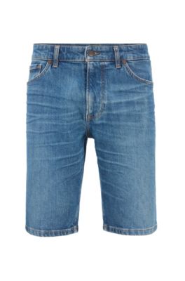 hugo boss jean shorts