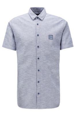 hugo boss short sleeve shirt