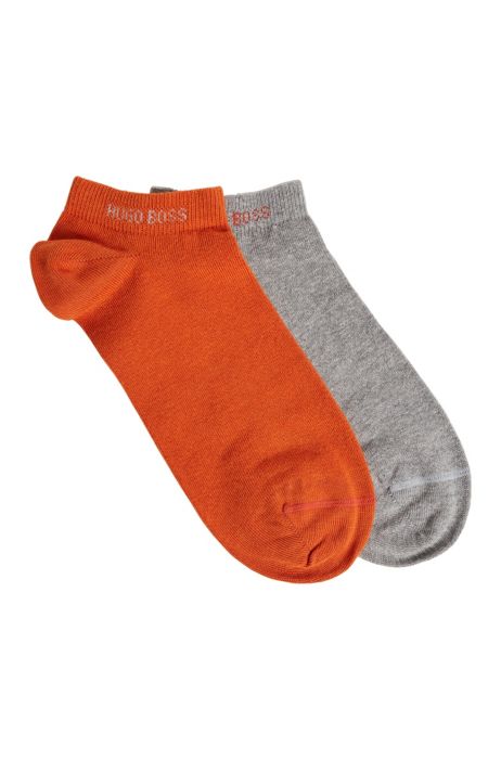 betyder valgfri juni BOSS - Two-pack of ankle socks in a cotton blend
