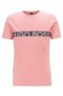Slim-fit logo T-shirt with UPF50+ finishing, light pink
