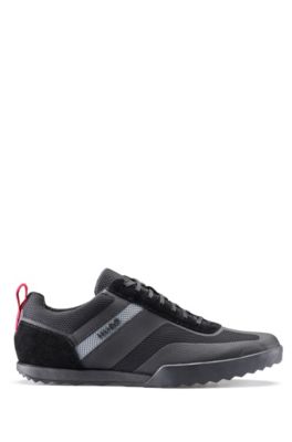 hugo boss lace up trainers