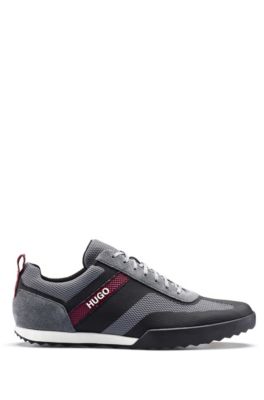 hugo boss lace up trainers
