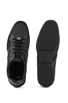 hugo boss hybrid trainers black