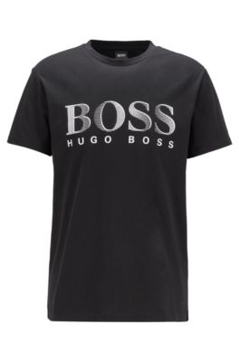 BOSS - Relaxed-fit UPF 50+ T-shirt in 