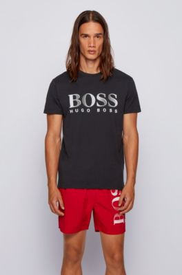 hugo boss shorts and shirt