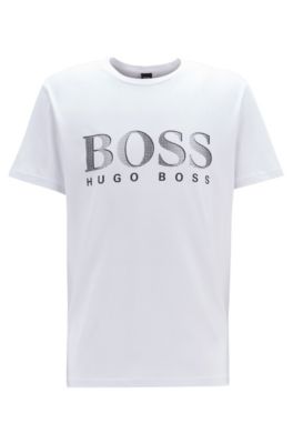 camiseta hugo boss blanca
