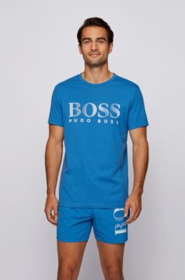 hugo boss shorts and tshirt