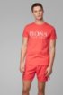 Relaxed-fit UPF 50+ T-shirt in responsibly sourced cotton, Light Red