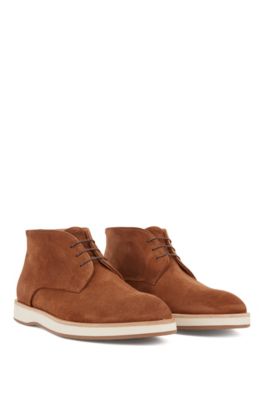 hugo boss suede desert boots