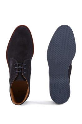 hugo boss suede desert boots