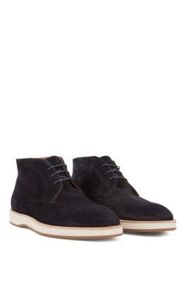 hugo boss dark blue boots