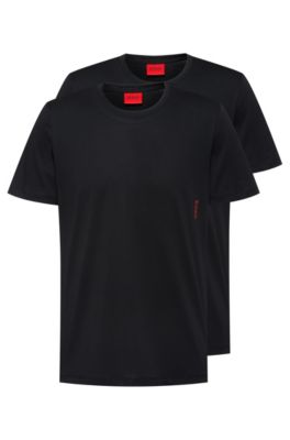 white and red hugo boss t shirt