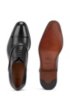 Italian-made Oxford shoes in vegetable-tanned calf leather, Black