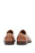 Italian-made Oxford shoes in vegetable-tanned calf leather, Brown