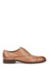 Italian-made Oxford shoes in vegetable-tanned calf leather, Brown