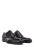 Italian-made Oxford shoes in vegetable-tanned calf leather, Dark Blue