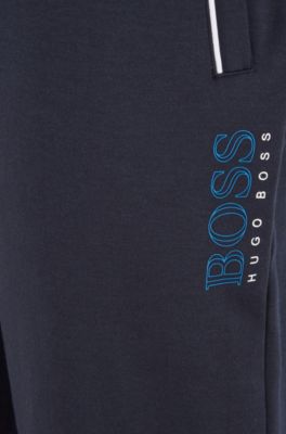 hugo boss lounge tracksuit grey