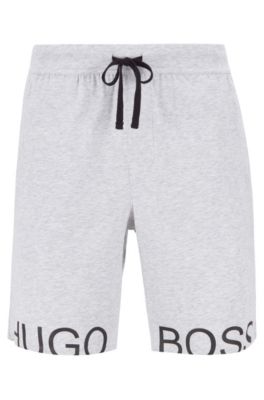 hugo boss cotton shorts